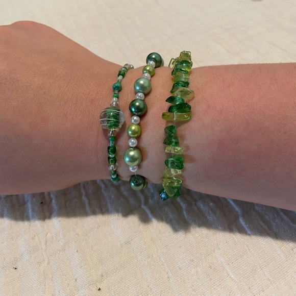 Merida-Inspired Handmade Bracelets |Green - Picture 1 of 4
